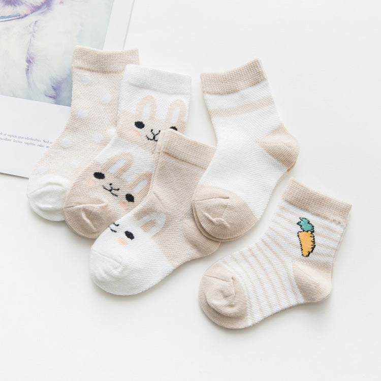 Cotton breathable male and female baby socks - Health and Wellness Innovations