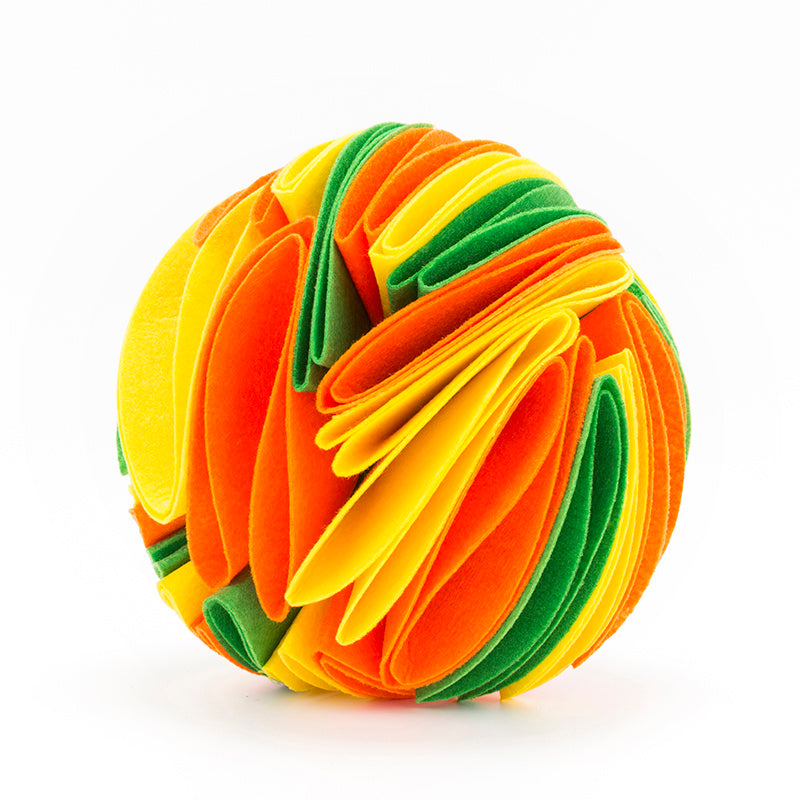 Foldable Dog Snuffle Ball Dog Training Toys Increase IQ Pet Cat Training Games Feeding Intelligence Toy - Health and Wellness Innovations