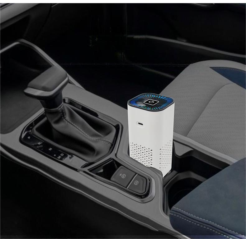 Car Air Purifier Portable Negative Ion Generator Remove Formaldehyde Dust Smoke Air Freshen Washer For Home Car - Health and Wellness Innovations