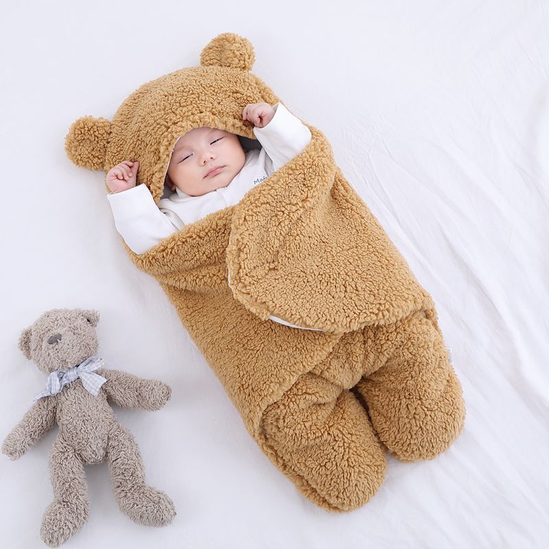 Baby Sleeping Bag Envelope for Newborn Baby Winter Swaddle Blanket - Health and Wellness Innovations