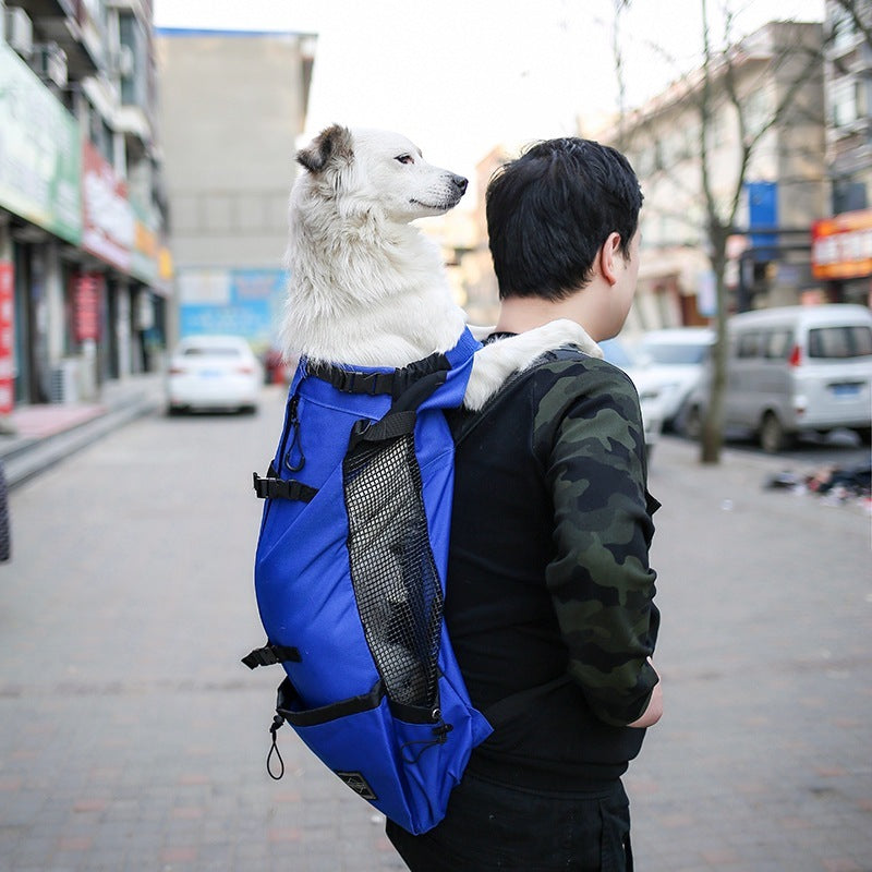 Pet Dog Carrier Bag Carrier For Dogs Backpack Out Double Shoulder Portable Travel Backpack Outdoor Dog Carrier Bag Travel - Health and Wellness Innovations