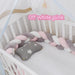 Baby Bumper Bed Braid Knot Pillow Cushion Bumper for Infant cuna Bebe lit Crib Protector Cot Bumper Room Decor - Health and Wellness Innovations