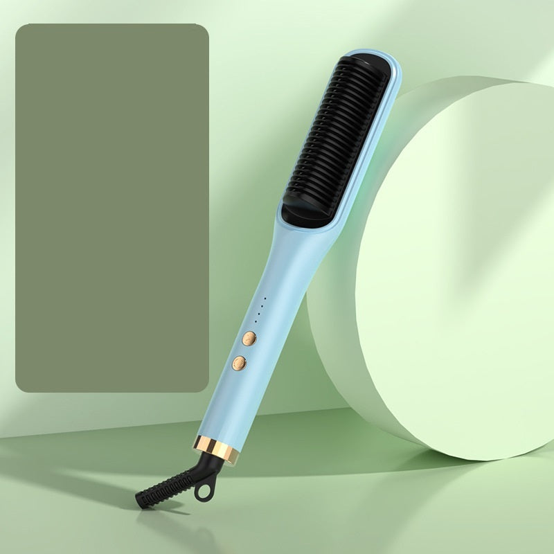 Anion Hair Care Electric Hair Curlers Hair Comb Straightener - Health and Wellness Innovations