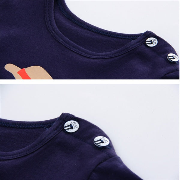 Cartoon Clothing Baby Boy Summer Clothes T-shirt Baby Girl Casual Clothing Sets - Health and Wellness Innovations