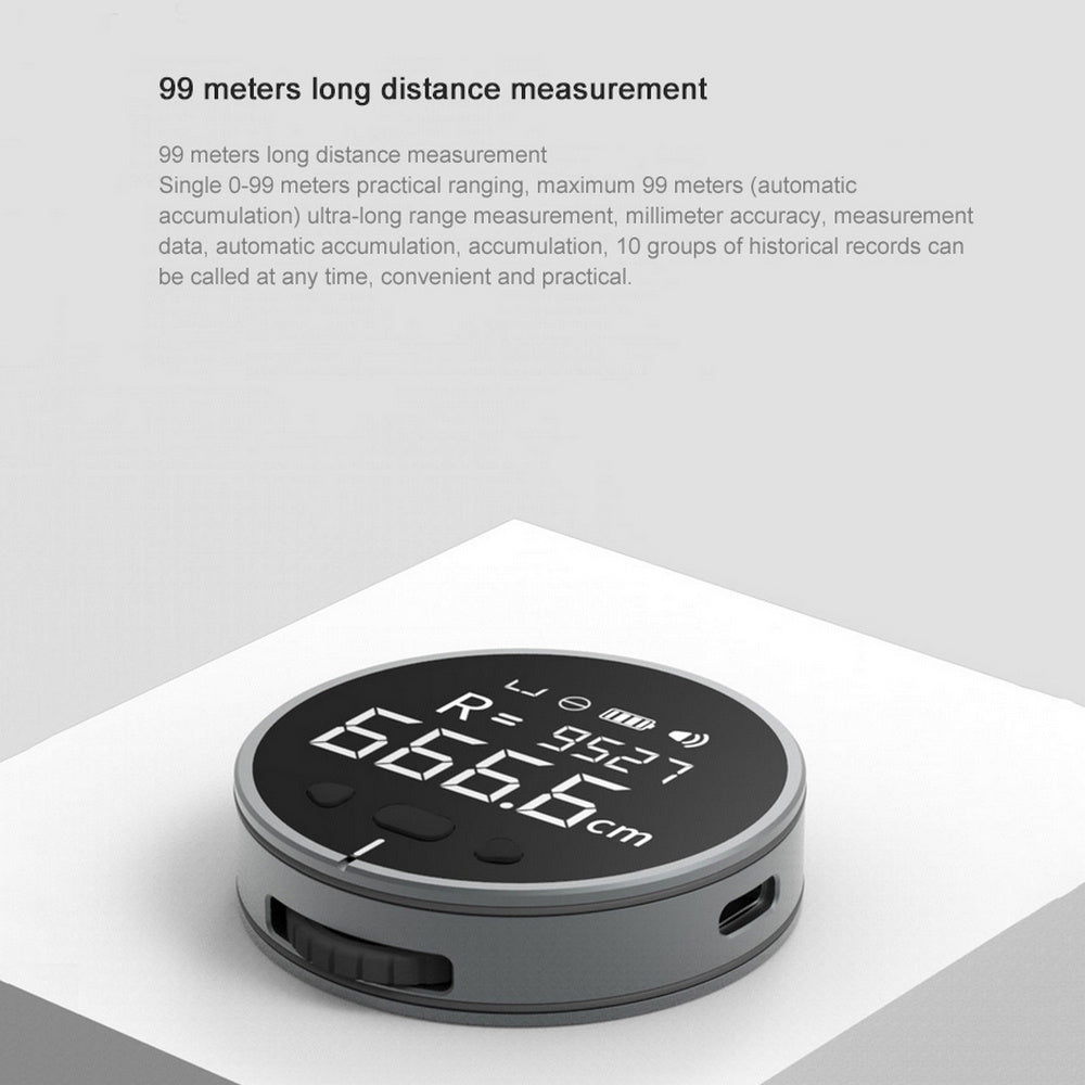 Distance Measuring Instrument Electronic Measuring Ruler Tape Measure High Definition Digital LCD High Precision Electronic Measuring Ruler Tool - Health and Wellness Innovations