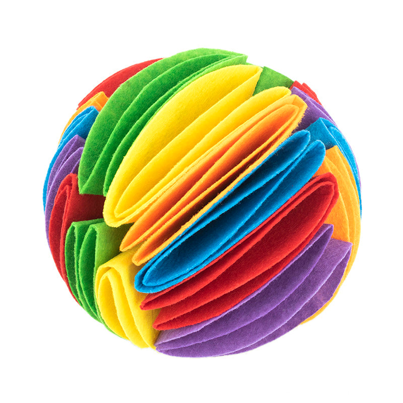 Foldable Dog Snuffle Ball Dog Training Toys Increase IQ Pet Cat Training Games Feeding Intelligence Toy - Health and Wellness Innovations