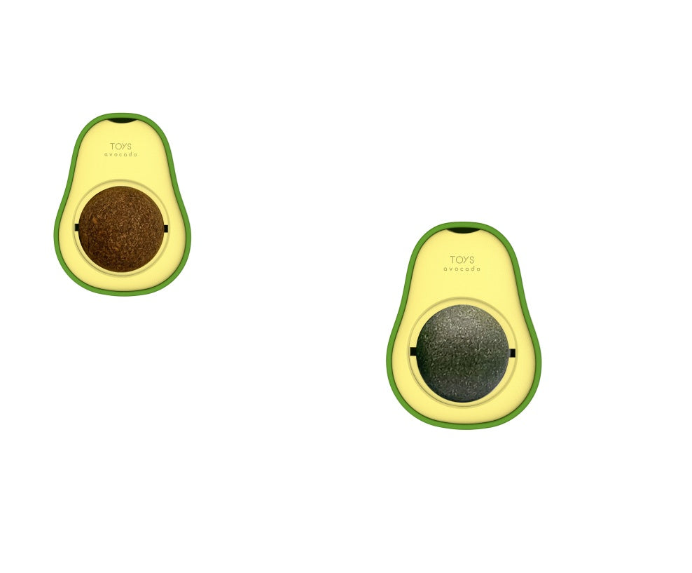 Avocado Cat Mint Multifunctional Catnip Toy 360 Rotating Self-healing Artifact Pet Supplies - Health and Wellness Innovations