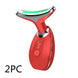 Neck Face Beauty Device Colorful LED Photon Therapy Skin Tighten Reduce Double Chin Anti Wrinkle Remove Lifting Massager - Health and Wellness Innovations
