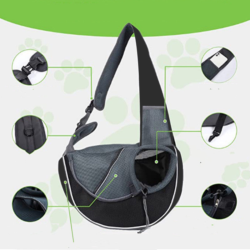 Carrying Pets Bag Women Outdoor Portable Crossbody Bag For Dogs Cats Pet Products - Health and Wellness Innovations