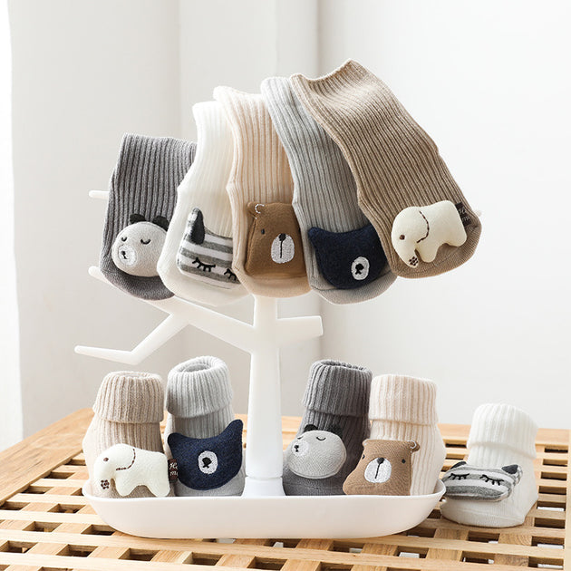 Baby Socks Dispensing Glue Non-Slip Loose Baby Socks Children Floor Socks - Health and Wellness Innovations