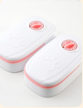 Automatic Pet Feeder Smart Food Dispenser For Cats Dogs Timer Stainless Steel Bowl Auto Dog Cat Pet Feeding Pets Supplies - Health and Wellness Innovations