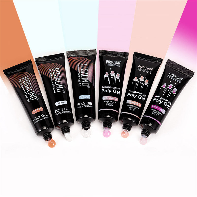 Multi-color mixed nail solid model glue - Health and Wellness Innovations