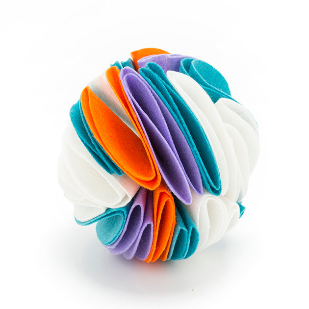 Foldable Dog Snuffle Ball Dog Training Toys Increase IQ Pet Cat Training Games Feeding Intelligence Toy - Health and Wellness Innovations