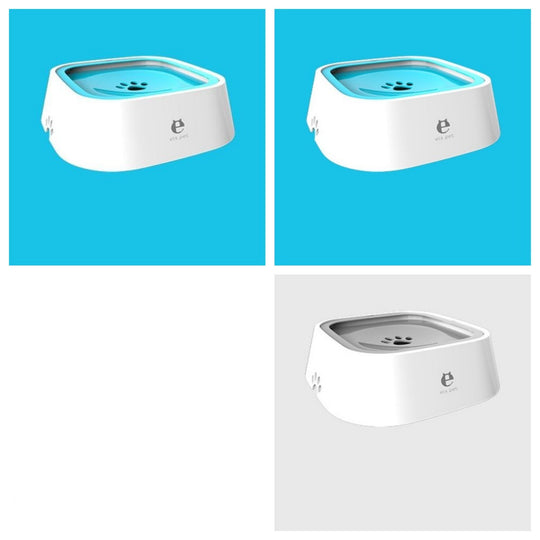 1.5L Cat Dog Water Bowl Carried Floating Bowl Anti-Overflow Slow Water Feeder Dispenser Pet Fountain ABS&PP Dog Supplies - Health and Wellness Innovations