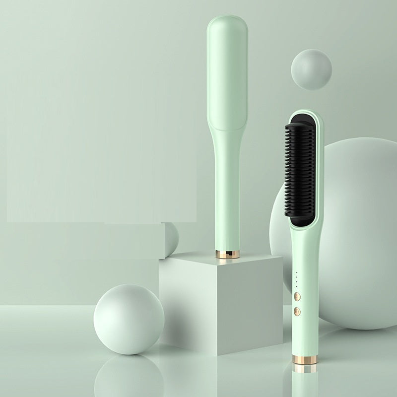 Anion Hair Care Electric Hair Curlers Hair Comb Straightener - Health and Wellness Innovations