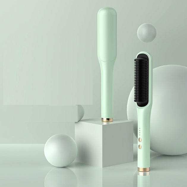 Anion Hair Care Electric Hair Curlers Hair Comb Straightener - Health and Wellness Innovations