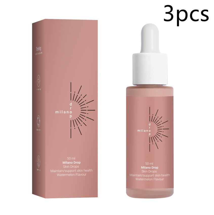 Tanning Face Serum Face Body Tanning Bed Outdoor Fine Line Repair Skin Serum Dark Bronzer Self Tanning Serum Drops - Health and Wellness Innovations