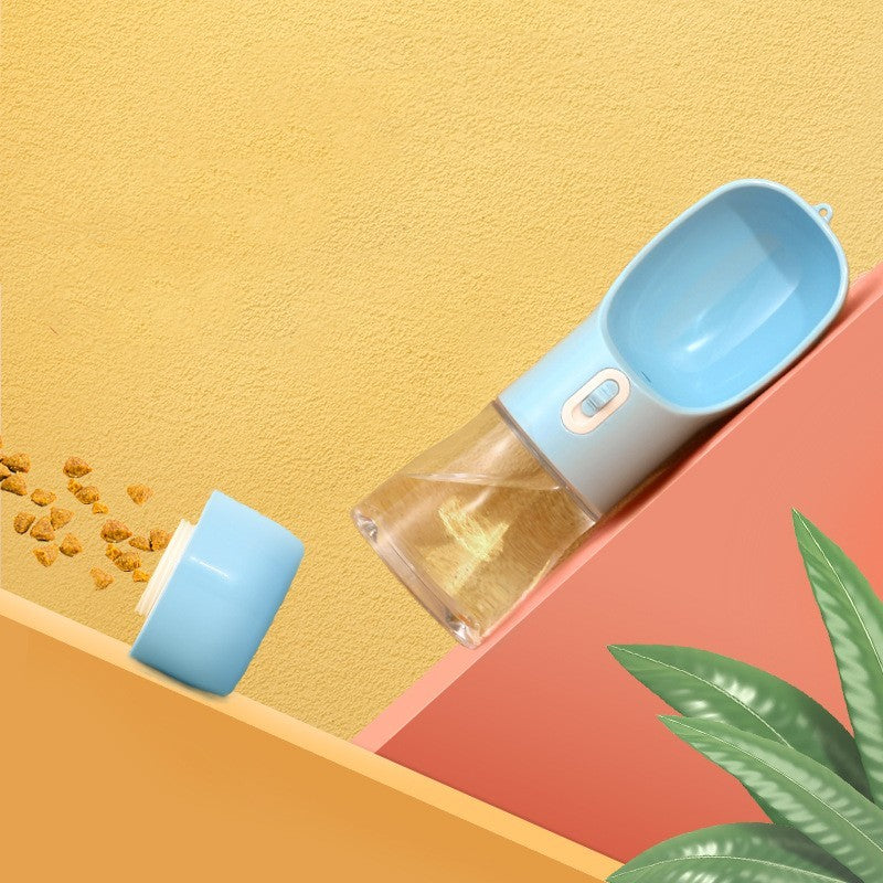 Pet Dog Water Bottle Feeder Bowl Portable Water Food Bottle Pets Outdoor Travel Drinking Dog Bowls Water Bowl For Dogs - Health and Wellness Innovations