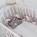 Baby Bumper Bed Braid Knot Pillow Cushion Bumper for Infant cuna Bebe lit Crib Protector Cot Bumper Room Decor - Health and Wellness Innovations