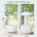 Anti-gravity Air Humidifier Mute Countercurrent Humidifier Levitating Water Drops Cool Mist Maker Fogger Relieve Fatigue - Health and Wellness Innovations