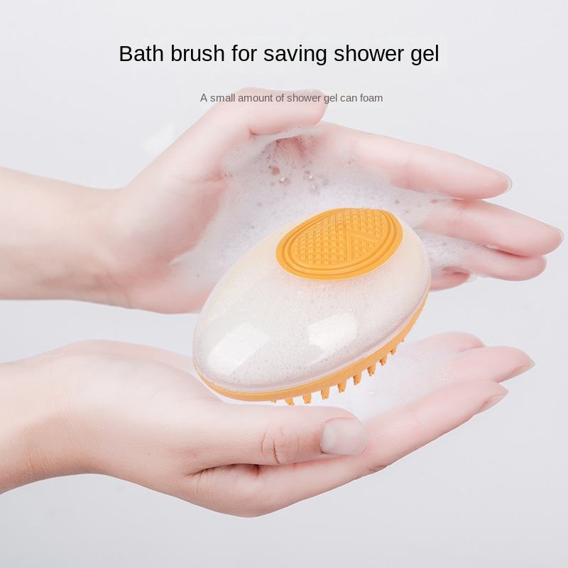 Dog Cat Bath Brush 2-in-1 Pet SPA Massage Comb Soft Silicone Pets Shower Hair Grooming Cmob Dog Cleaning Tool Pet Products - Health and Wellness Innovations