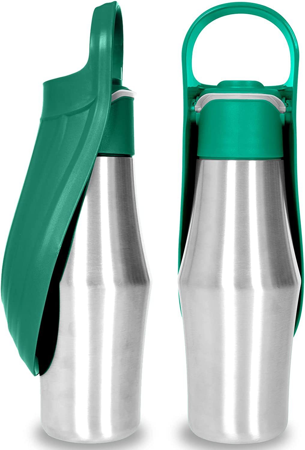 New Portable Pet Dog Water Bottle Soft Silicone Leaf Design For Dog Pets Outdoor Travel Drinking Bowls Water Dispenser - Health and Wellness Innovations