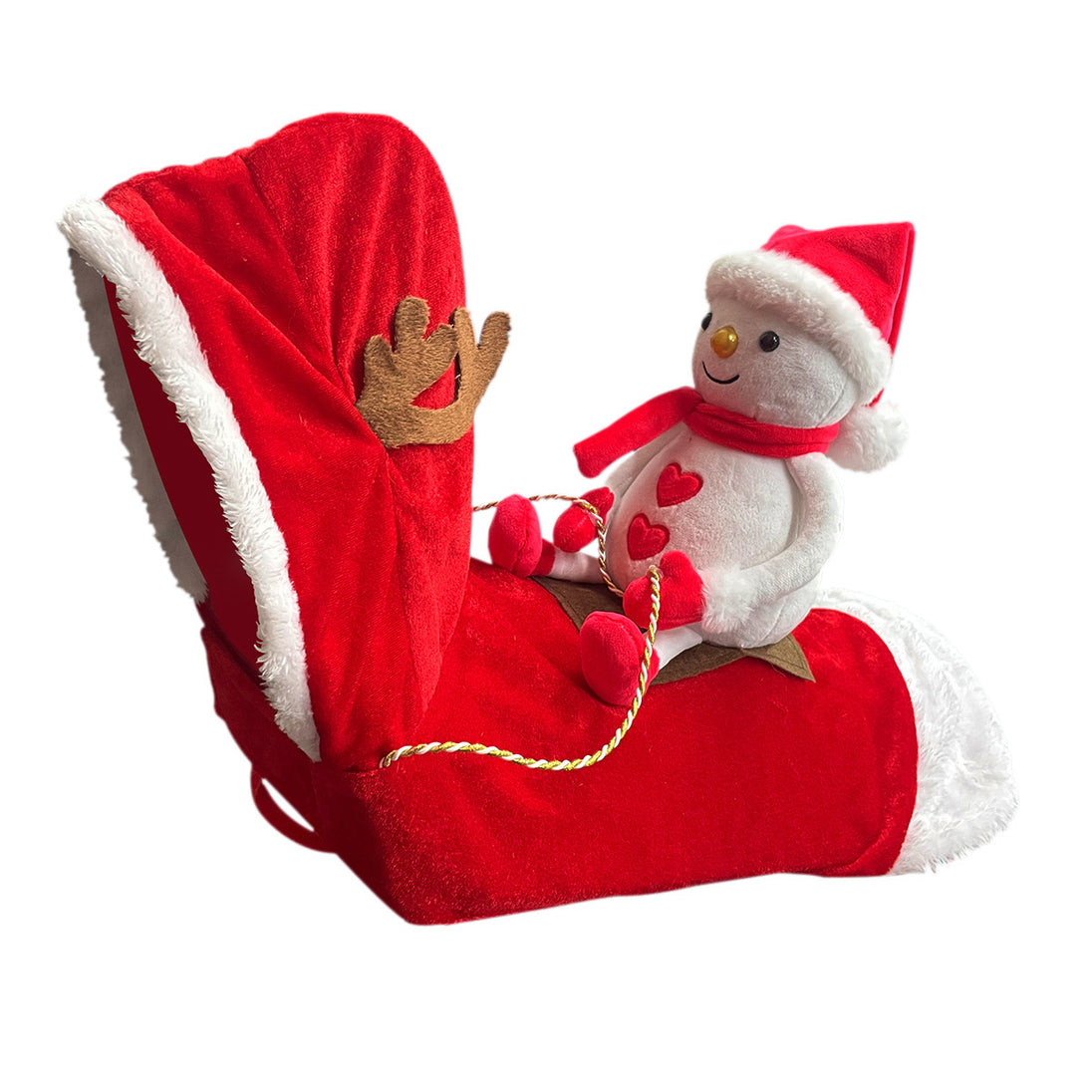 Dog Christmas Clothes Santa Claus Riding Deer - Health and Wellness Innovations
