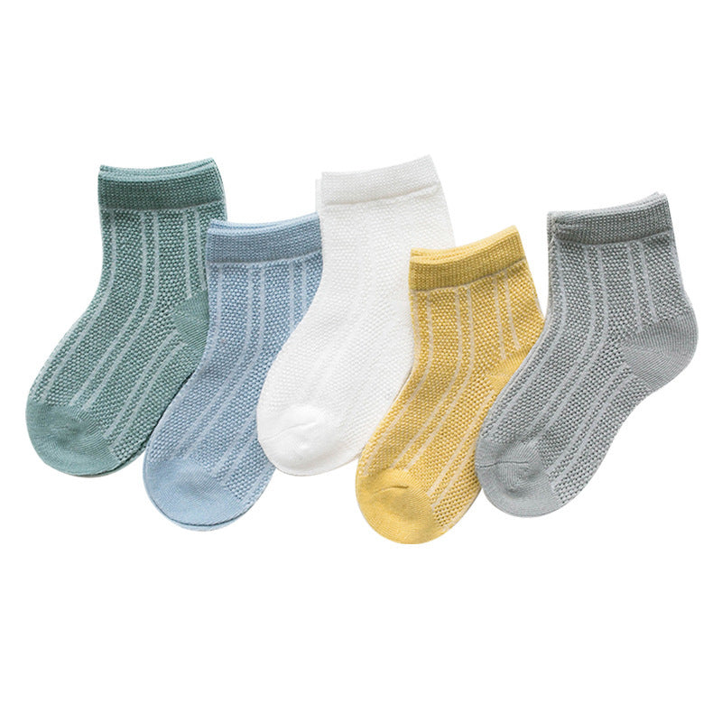 Cotton breathable male and female baby socks - Health and Wellness Innovations