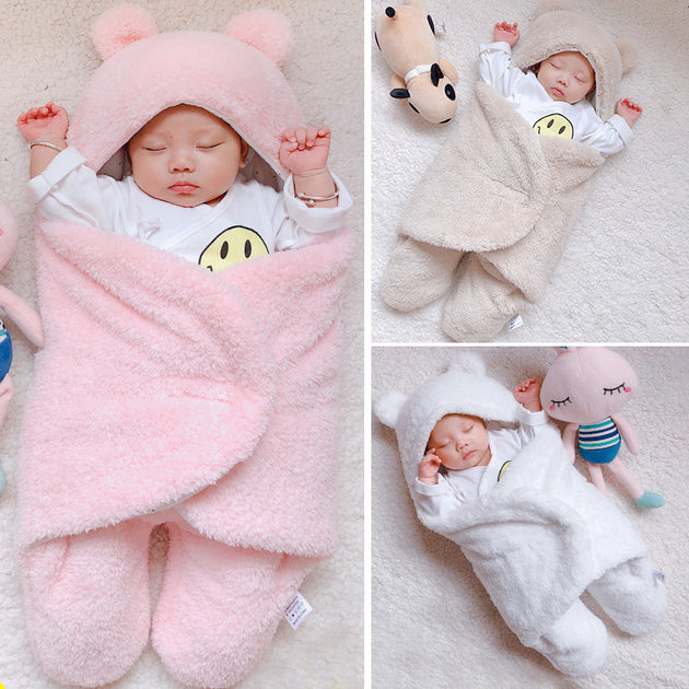 Baby Sleeping Bag Envelope for Newborn Baby Winter Swaddle Blanket - Health and Wellness Innovations