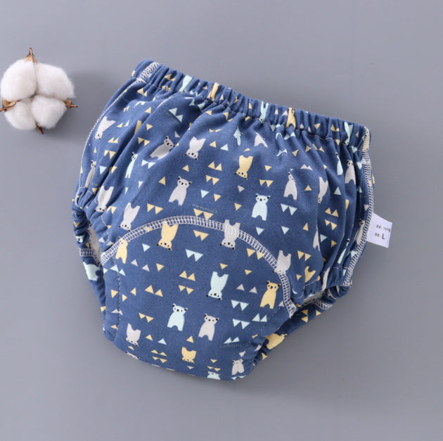 Baby Training Pants Washable 6-layer Gauze Diaper Cover - Health and Wellness Innovations
