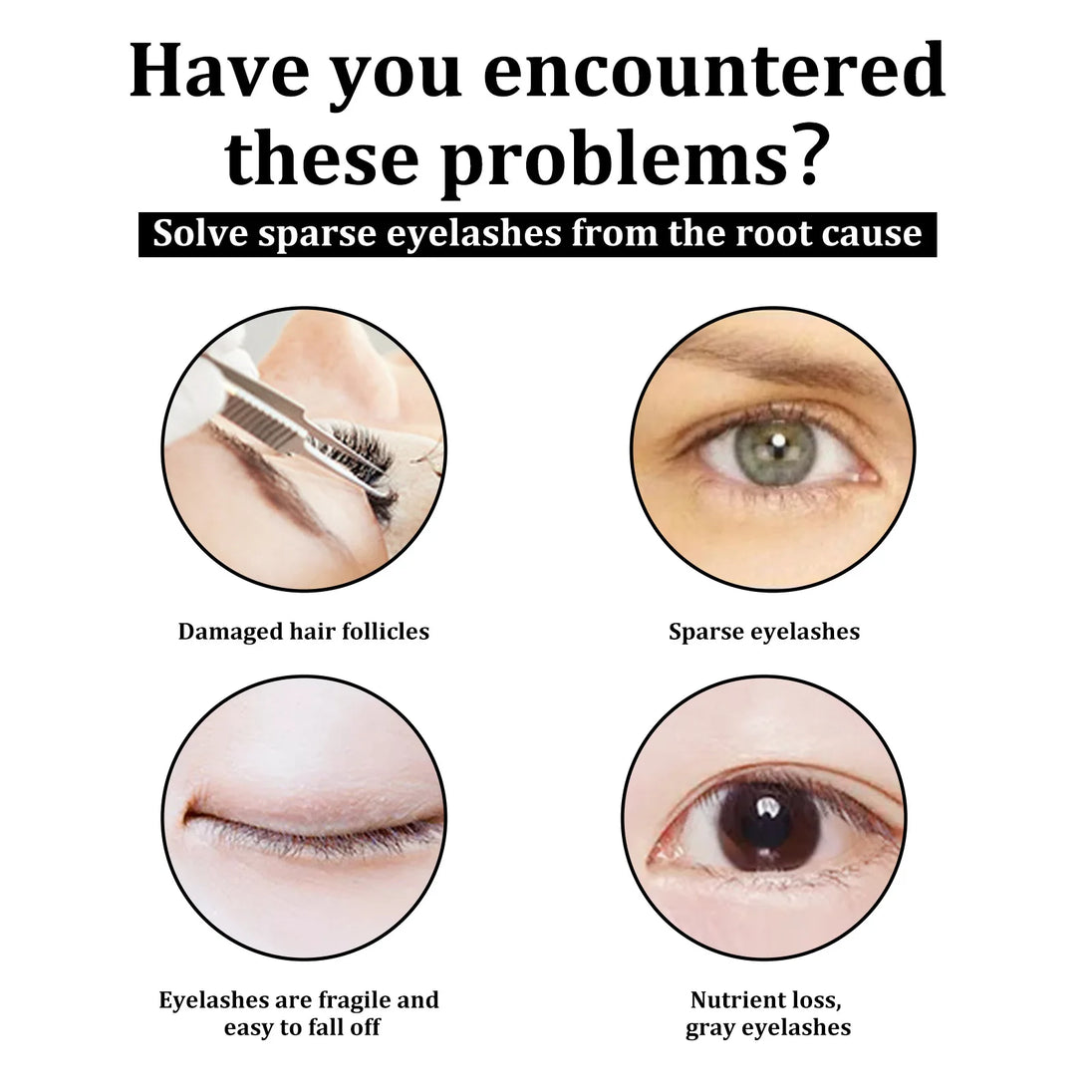 Eelhoe 10ml Castor Oil Fast Growth Eyelash Serum Eyebrow Enhancer Nourish Natural Lengthening Thickening Eye Lash Curling Serum - Health and Wellness Innovations