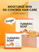 Hand Made Turmeric Soap Body Cleaning Lightening Dark Underarm Leg Body Cleansers Brightening Face Soap Tender Skin Care Beauty - Health and Wellness Innovations