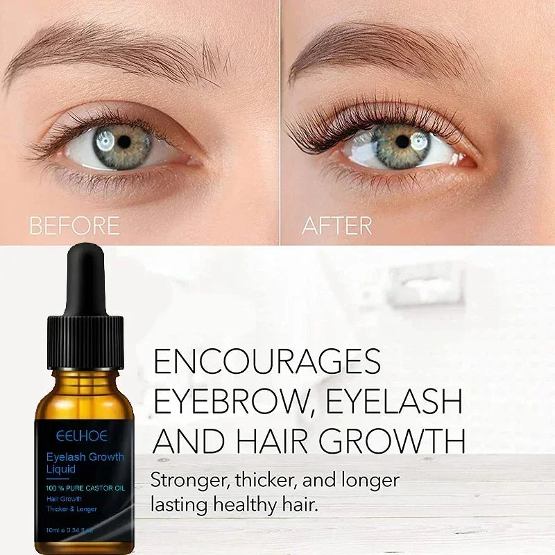 7Days Eyelash Fast Grow Serum Lengthen Thicken Natural Curl Enlargement Voluminous Eyelash Growth Natural Eyelashes Growth Serum - Health and Wellness Innovations