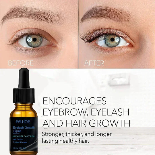 7Days Eyelash Fast Grow Serum Lengthen Thicken Natural Curl Enlargement Voluminous Eyelash Growth Natural Eyelashes Growth Serum - Health and Wellness Innovations