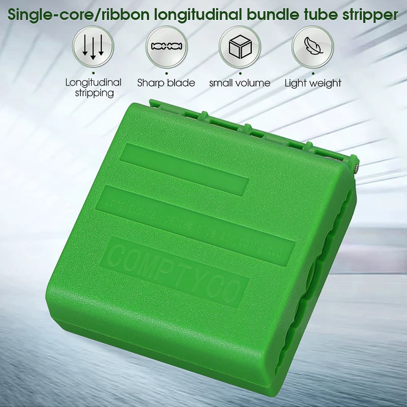 AUA-09 Fiber Optic Longitudinal Bundle Tube Stripper Tool 1.5-11mm Single-core/Ribbon-shaped Cable Slitter Center Pipe Stripping Equipment - Health and Wellness Innovations