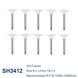 AZDENT 12pcs/10pcs/pack Dental Silicone Polishing Tip Grinding Heads Teeth Polisher RA Burs Dia. 2.35mm for Low Speed Handpiece - Health and Wellness Innovations