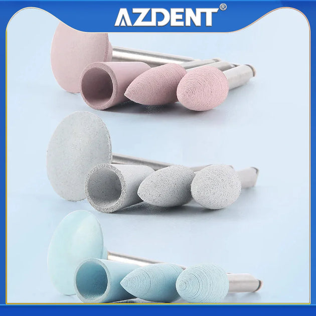 1Bag Azdent Silicone Polishing for Contra Angle Handpiece for Dentistry Composite/Natural Teeth/Porcelain Finishing - Health and Wellness Innovations