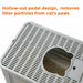 Foldable Cat Litter Box Front Entry & Top Exit Toilet Boxes with Massager Litter Scoop Enclosed Foldable Kitty Toilet - Health and Wellness Innovations