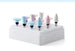 AZDENT 12Pcs/Set Dental Silicone Polishing Rubber Grinding Heads Teeth Polisher 2.35mm RA Finisher for Low Speed Handpiece - Health and Wellness Innovations
