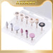 AZDENT 12PCS/Box Dental Composite Polishing Kit RA 2.35mm Polisher for Low Speed Hanpiece Porcelain Natural Teeth Nail Polishing - Health and Wellness Innovations