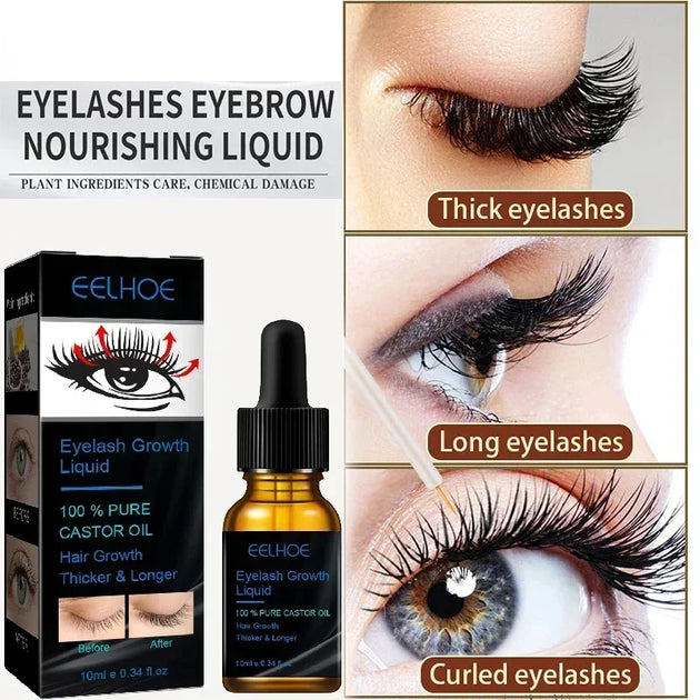 7Days Eyelash Fast Grow Serum Lengthen Thicken Natural Curl Enlargement Voluminous Eyelash Growth Natural Eyelashes Growth Serum - Health and Wellness Innovations