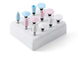 AZDENT 12Pcs/Set Dental Silicone Polishing Rubber Grinding Heads Teeth Polisher 2.35mm RA Finisher for Low Speed Handpiece - Health and Wellness Innovations