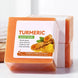 Hand Made Turmeric Soap Body Cleaning Lightening Dark Underarm Leg Body Cleansers Brightening Face Soap Tender Skin Care Beauty - Health and Wellness Innovations