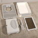 Foldable Cat Litter Box Front Entry & Top Exit Toilet Boxes with Massager Litter Scoop Enclosed Foldable Kitty Toilet - Health and Wellness Innovations
