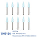 AZDENT 12pcs/10pcs/pack Dental Silicone Polishing Tip Grinding Heads Teeth Polisher RA Burs Dia. 2.35mm for Low Speed Handpiece - Health and Wellness Innovations