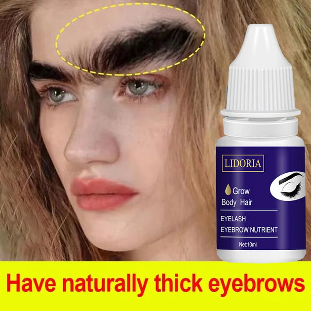 Eyebrow Growth Serum Nourishing Follicles Lashes Enhancer Thick Eyelash Nutrition Liquid Extension Intensive Lengthening 2024 - Health and Wellness Innovations