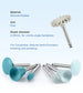 AZDENT 12PCS/Box Dental Composite Polishing Kit RA 2.35mm Polisher for Low Speed Hanpiece Porcelain Natural Teeth Nail Polishing - Health and Wellness Innovations