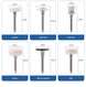 AZDENT 12PCS/Box Dental Composite Polishing Kit RA 2.35mm Polisher for Low Speed Hanpiece Porcelain Natural Teeth Nail Polishing - Health and Wellness Innovations