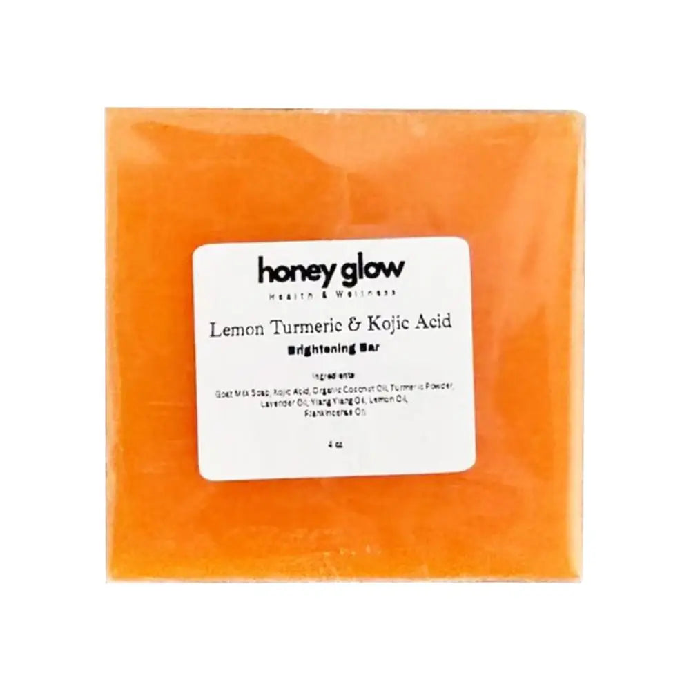 Natural Lemon Turmeric Kojic Acid Soap Skin Care for Dark Spots, Turmeric Soap for Face Wash Brighten Dark Spot Corrector - Health and Wellness Innovations