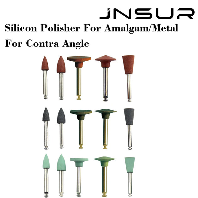 Dental Silicone Grinding Head Amalgam/Metal Polisher For Low-Speed Handpiece Contra angle Composite Teeth Polishing RA Stone - Health and Wellness Innovations